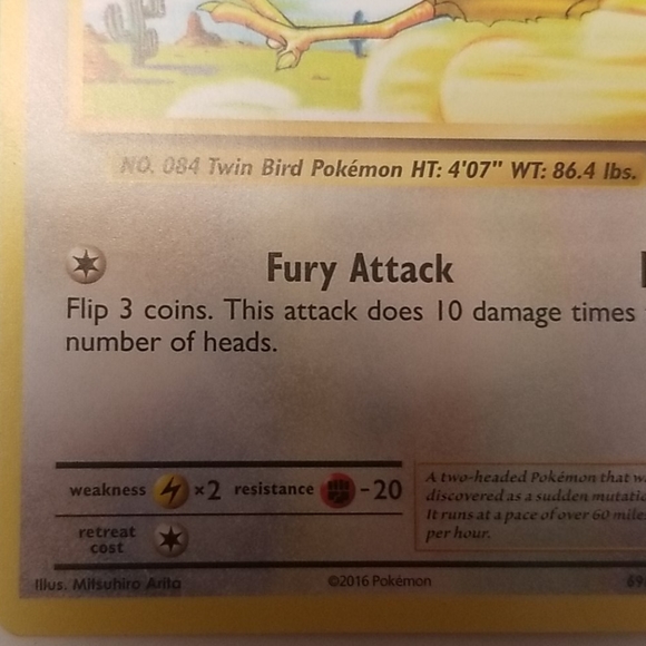 Doduo Card 69/108 - Picture 4 of 5